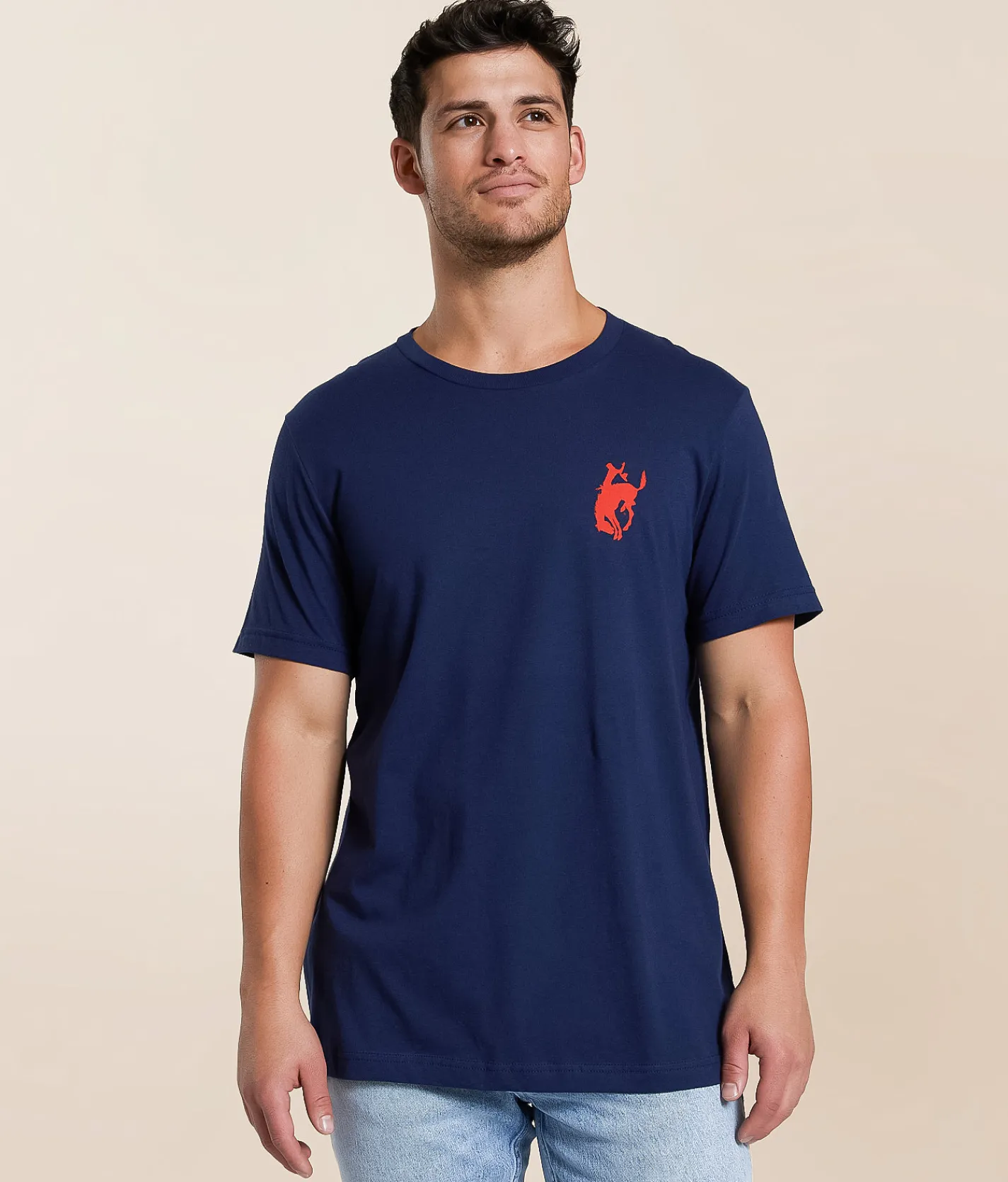 Pendleton Whisky Neon Sign T-Shirt Navy Online