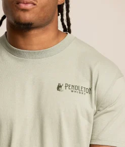 Pendleton Whisky T-Shirt Desert Green New