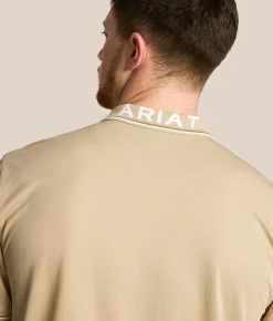 Ariat TEK Polo White Pepper Hot