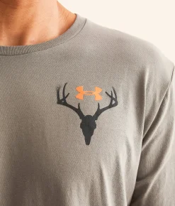 Under Armour® Whitetail T-Shirt Taupe Dusk Blaze Orange Discount