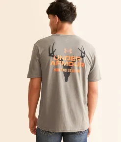 Under Armour® Whitetail T-Shirt Taupe Dusk Blaze Orange Discount