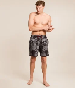 Sullen Who's Next Stretch Swim Trunks Black Online