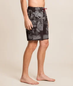 Swimwear | Sullen Who's Next Stretch Swim Trunks Black