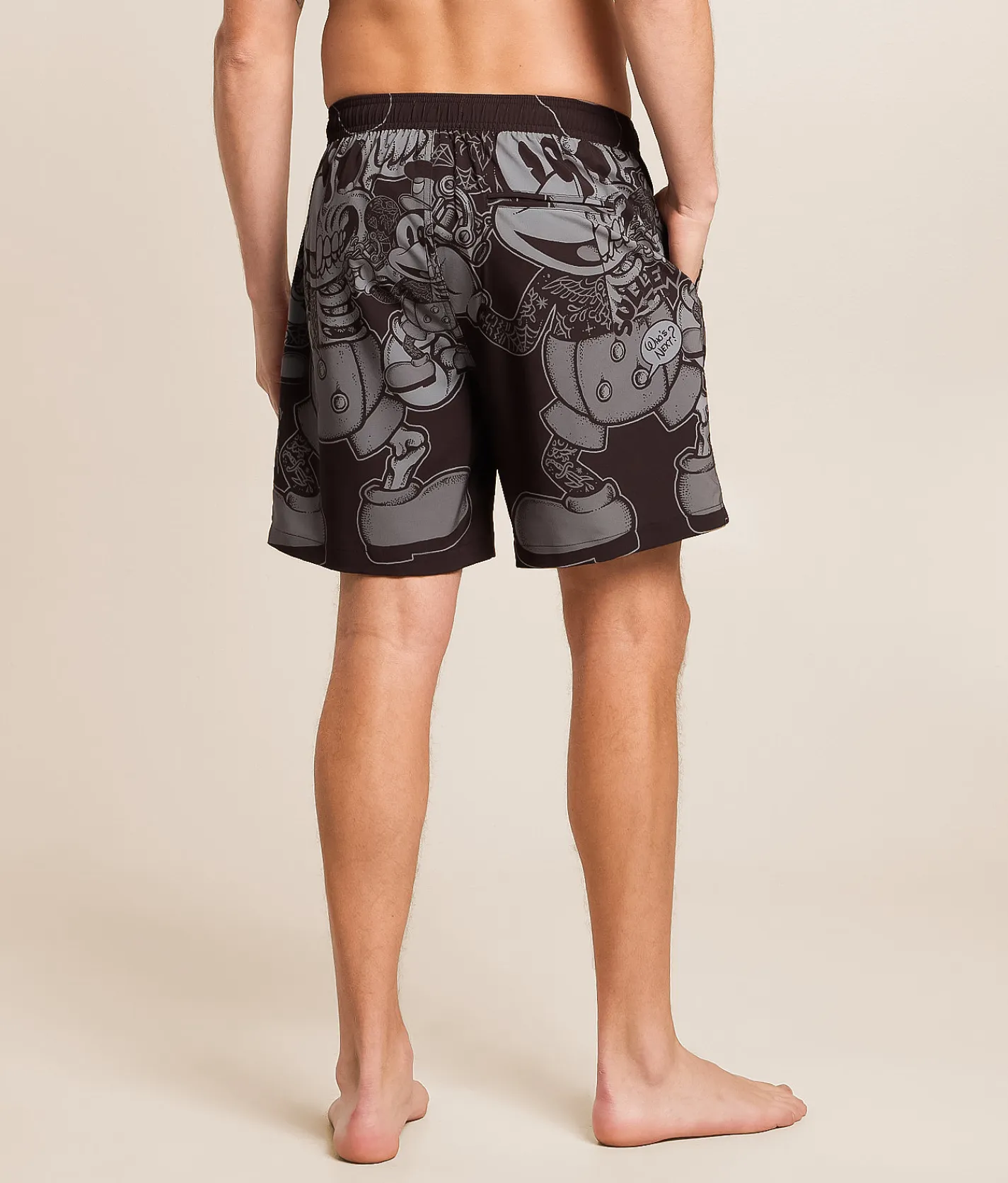 Swimwear | Sullen Who's Next Stretch Swim Trunks Black
