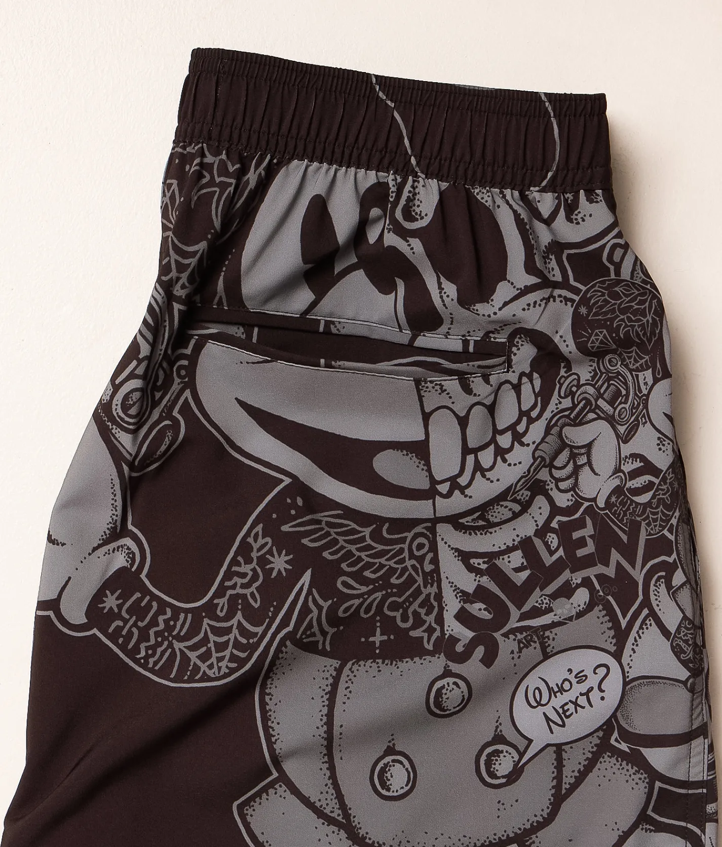 Swimwear | Sullen Who's Next Stretch Swim Trunks Black