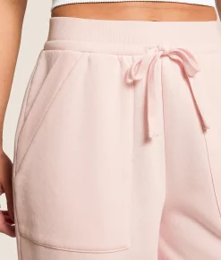 Gilded Intent Wide Leg Sweatpant Primrose Pink Clearance