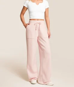 Gilded Intent Wide Leg Sweatpant Primrose Pink Clearance