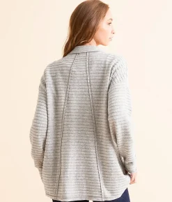Tops | BKE Wide Ribbed Shirt Vetiver Heather