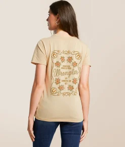 Wrangler® Wild & Free T-Shirt Cement Heather Outlet