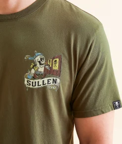 Graphic T-Shirts | Sullen Wild In The Streets T-Shirt Olive