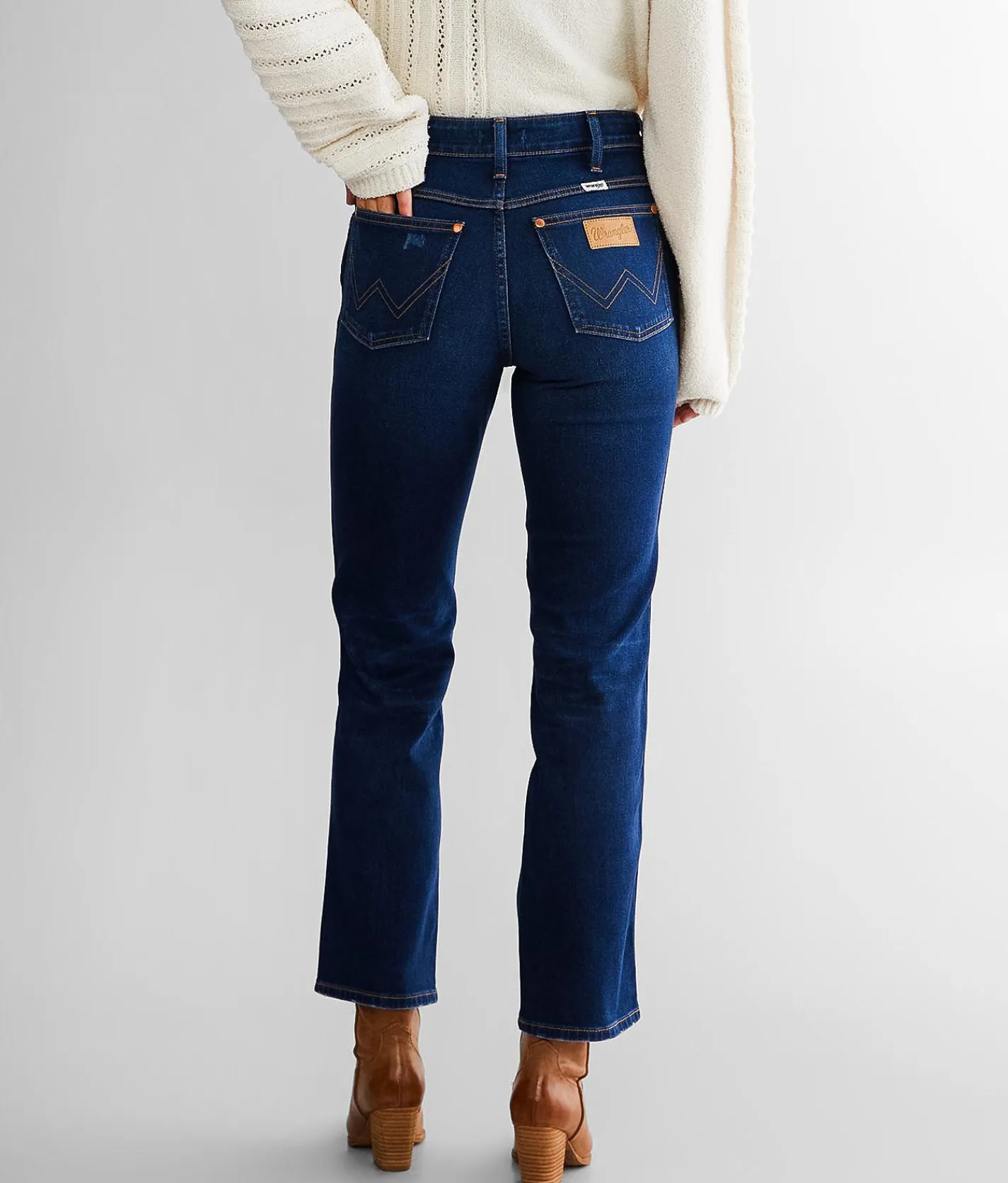 Wrangler® Wild West High Rise Straight Jean Wild Ride New
