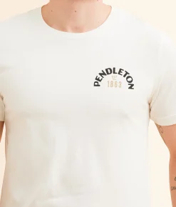 Graphic T-Shirts | Pendleton Wild West T-Shirt Vintage White