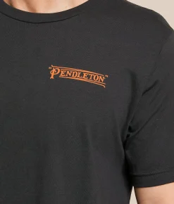 Pendleton Wild Wolf T-Shirt Vintage Black Outlet