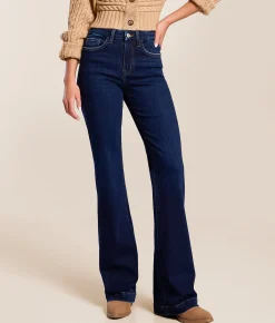 Bottoms | VERVET by Flying Monkey Willa High Rise Trouser Stretch Jean Rededicate