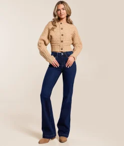 Bottoms | VERVET by Flying Monkey Willa High Rise Trouser Stretch Jean Rededicate