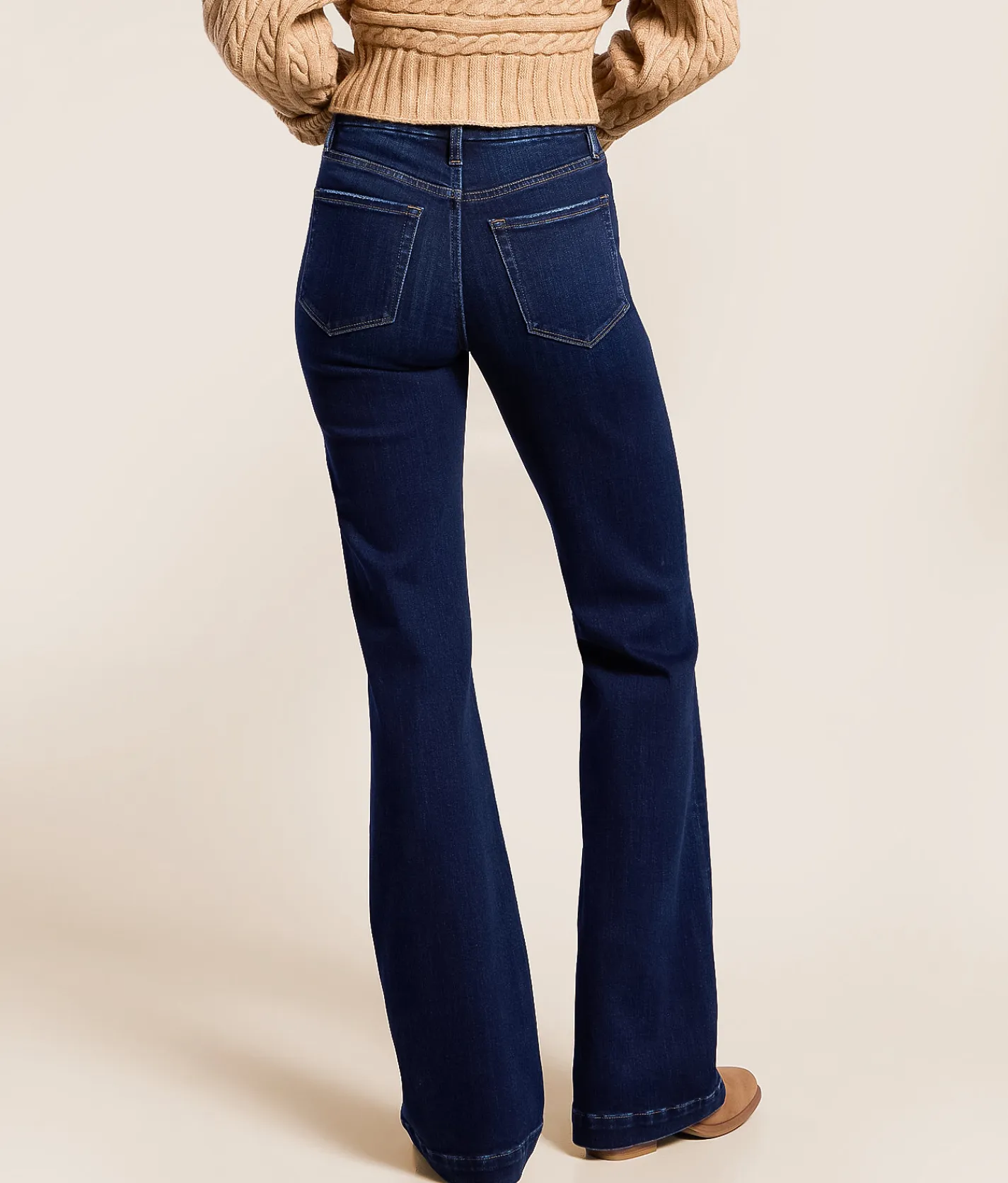 VERVET by Flying Monkey Willa High Rise Trouser Stretch Jean Rededicate Online