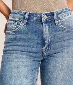 Jeans|Bottoms | VERVET by Flying Monkey Willa High Rise Trouser Stretch Jean Elegant Grace