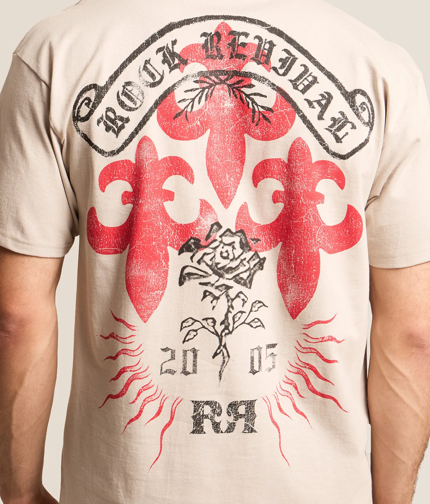 Rock Revival William T-Shirt Silver Grey Online