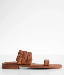 Shoes | Free People Winding River Leather Sandal Tan