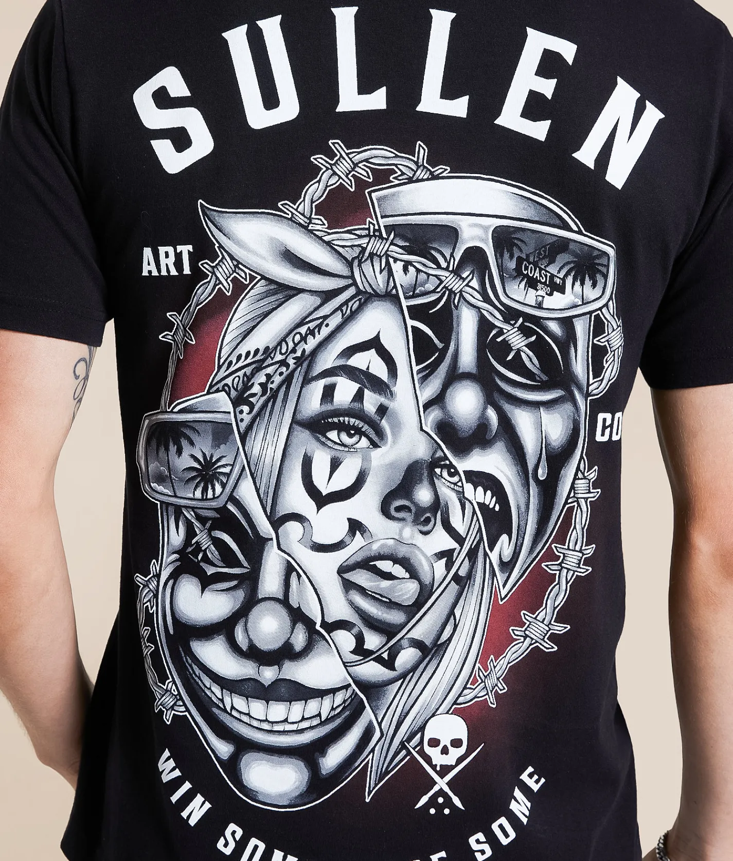 Sullen Win Some T-Shirt Jet Black Outlet