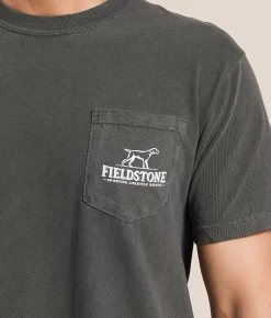 Tops|Graphic T-Shirts | Fieldstone Wirehair Pointer T-Shirt Pepper