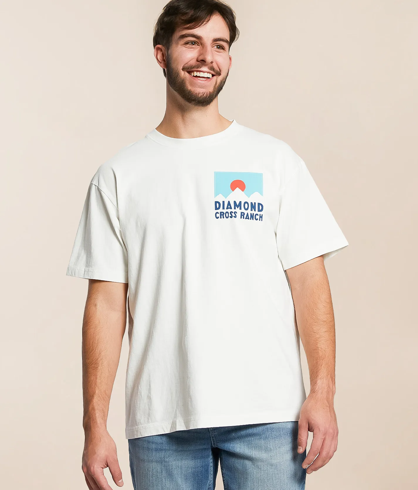 Graphic T-Shirts | Diamond Cross Ranch Wish T-Shirt White