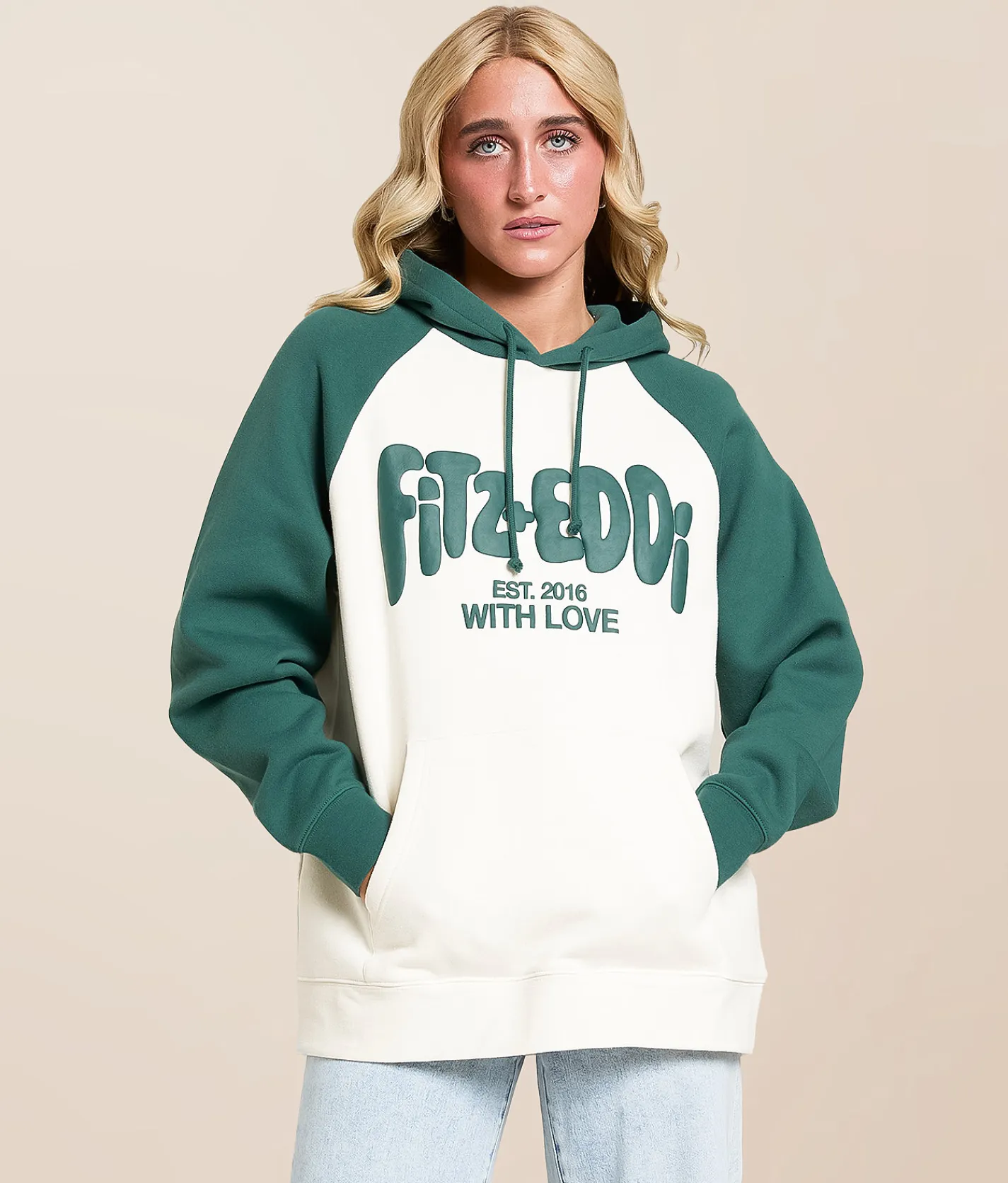 FITZ + EDDI With Love Hooded Sweatshirt Multi