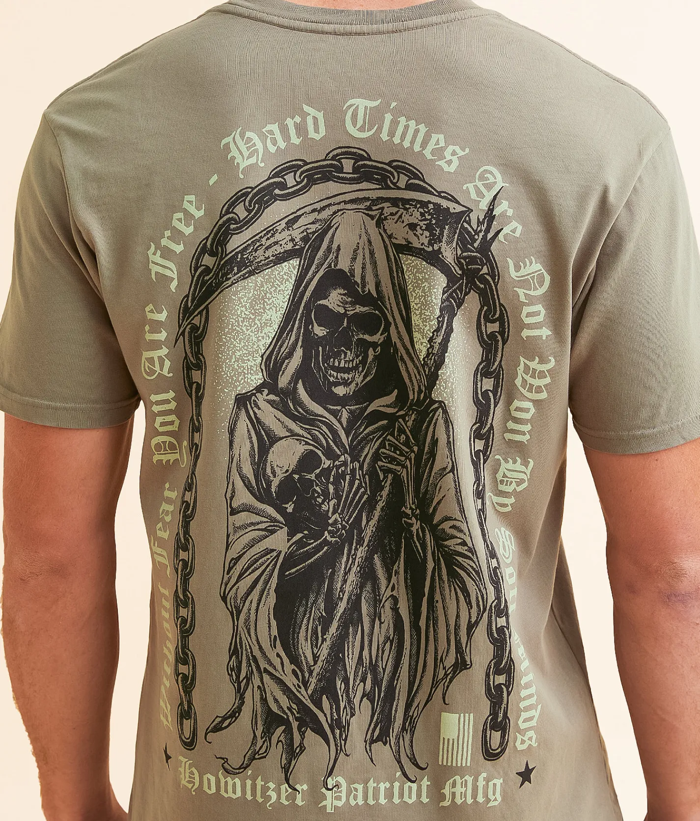 Howitzer Without Fear T-Shirt Moonmist New