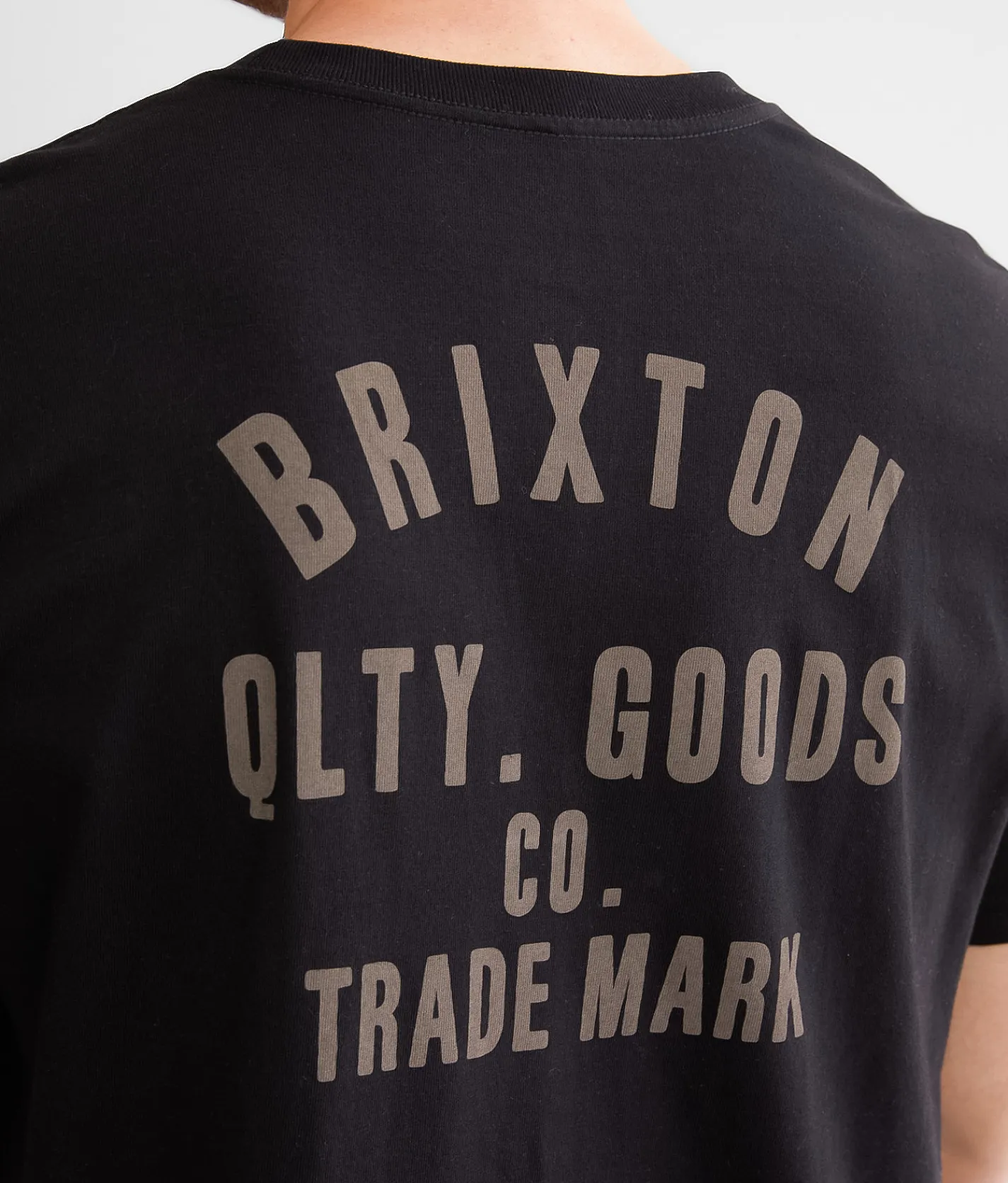 Graphic T-Shirts | Brixton Woodburn T-Shirt Terracotta White