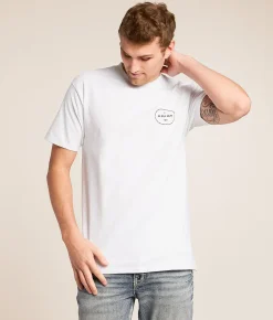 Graphic T-Shirts | Ariat Wooden Barb Seal T-Shirt White
