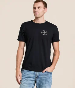 Ariat Wooden Barb Seal T-Shirt Black Clearance