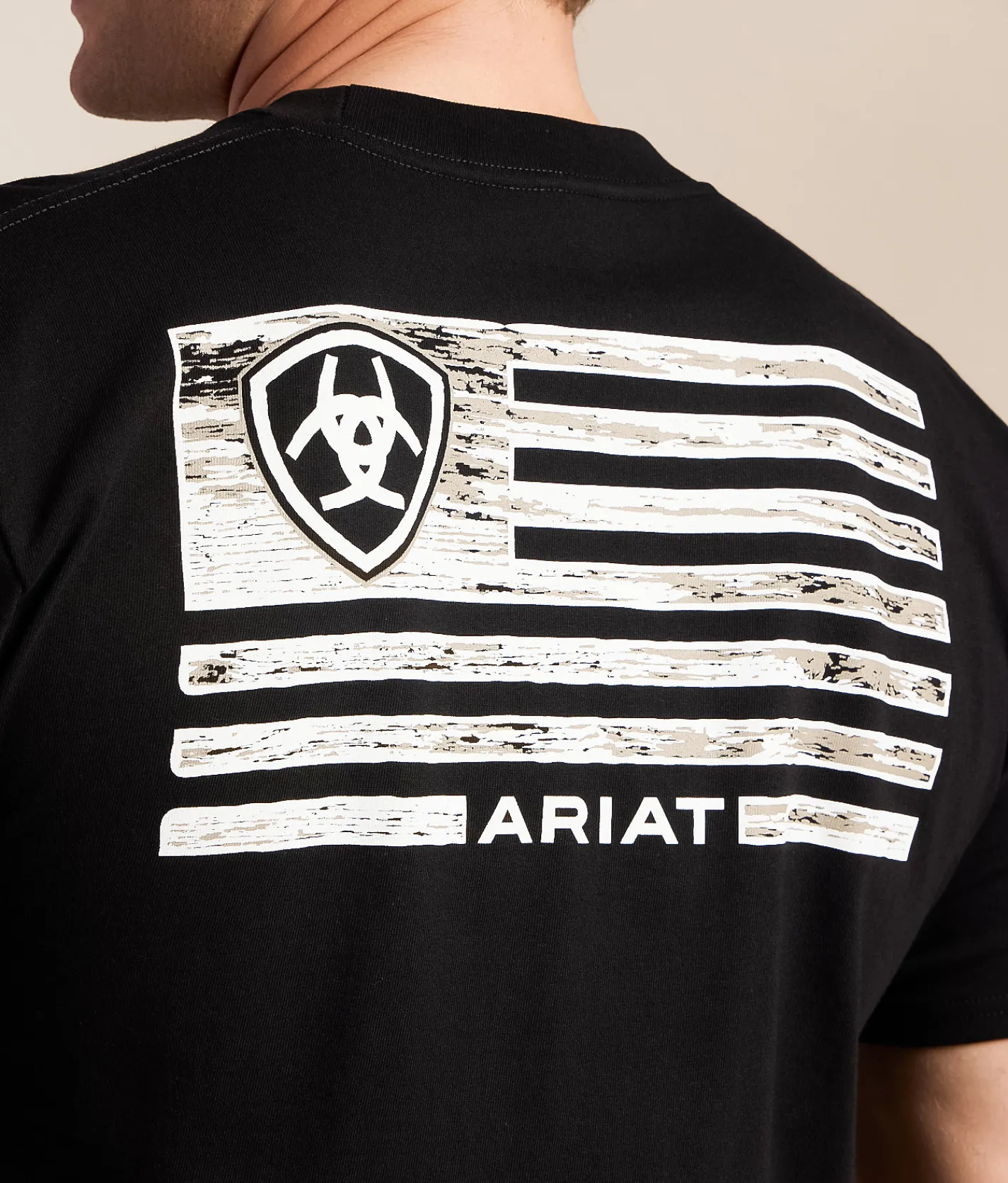 Tops|Graphic T-Shirts | Ariat Wooden Bridger T-Shirt Black