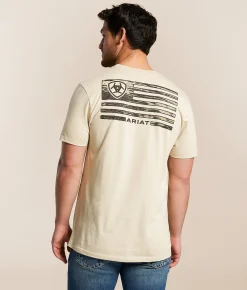 Ariat Wooden Bridger T-Shirt Pure Cashmere Best