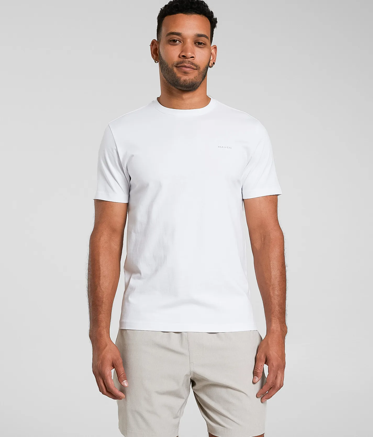 Maven Co-op Work Block Performance T-Shirt White