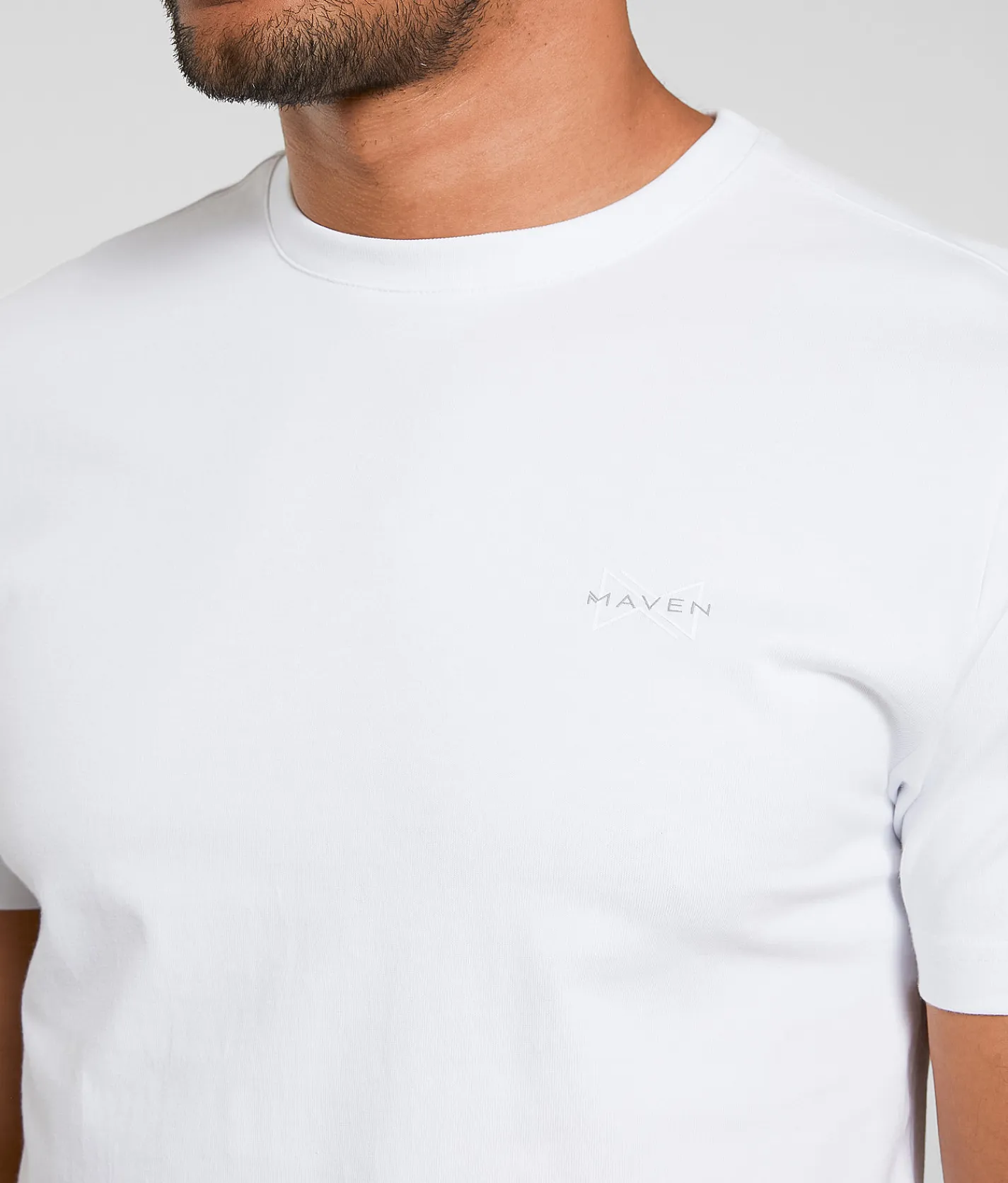 Maven Co-op Work Block Performance T-Shirt White