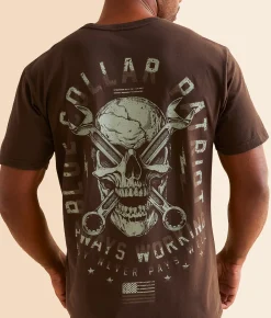 Graphic T-Shirts | Howitzer Working Skull T-Shirt Dematisse