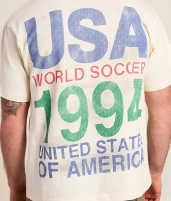 ID Supply Co. World Soccer T-Shirt Cream Online