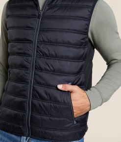 Tops|Coats & Jackets | Flag & Anthem Worthington Performance Puffer Vest Black