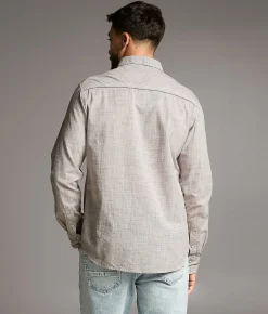 Tops | BKE Woven Athletic Shirt Brown White