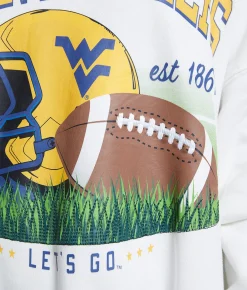 Tops | Gameday SOCIAL® WV Mountaineers Pullover White