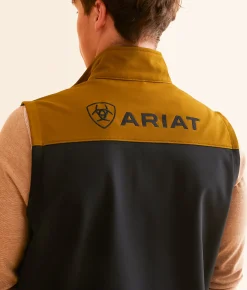 Coats & Jackets | Ariat Wyatt Softshell Vest Chestnut Horse Black