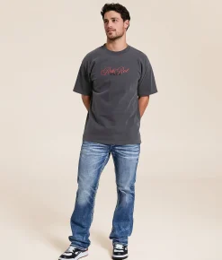 Rock Revival Wyatt T-Shirt Onyx Pigment