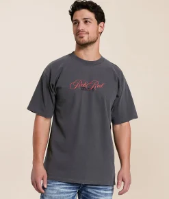 Rock Revival Wyatt T-Shirt Onyx Pigment