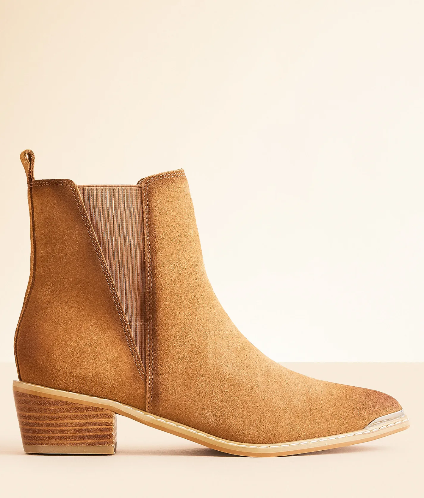 Naughty Monkey Wylie Leather Ankle Boot Tan Online