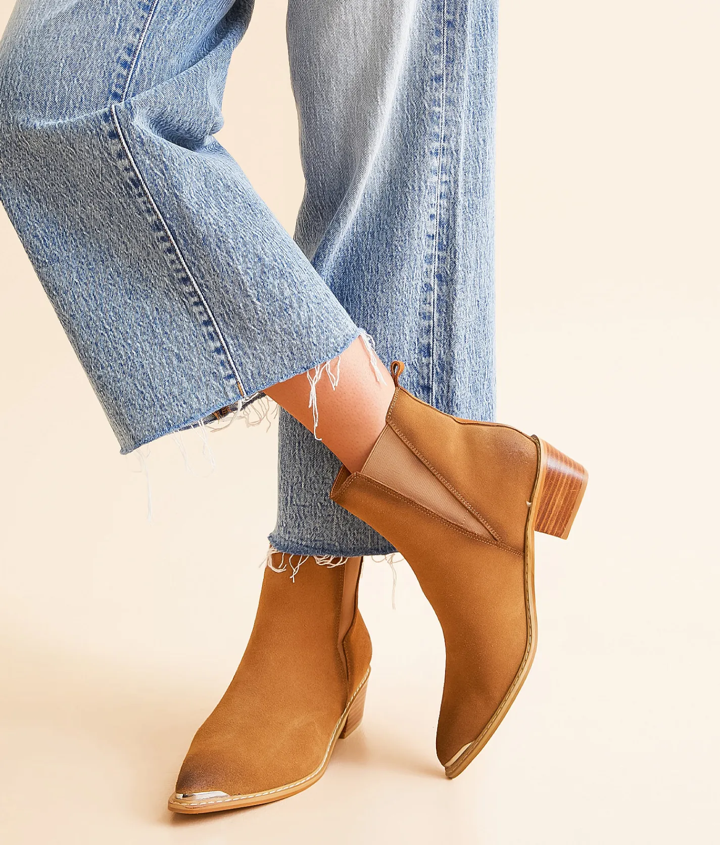 Naughty Monkey Wylie Leather Ankle Boot Tan Online