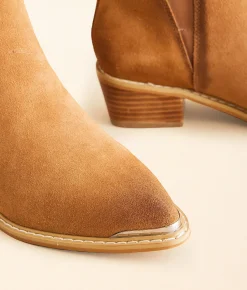 Naughty Monkey Wylie Leather Ankle Boot Tan Online