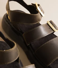 Shoes | Dr. Martens Wyoming Gryphon Leather Sandal Olive
