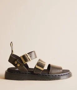 Shoes | Dr. Martens Wyoming Gryphon Leather Sandal Olive