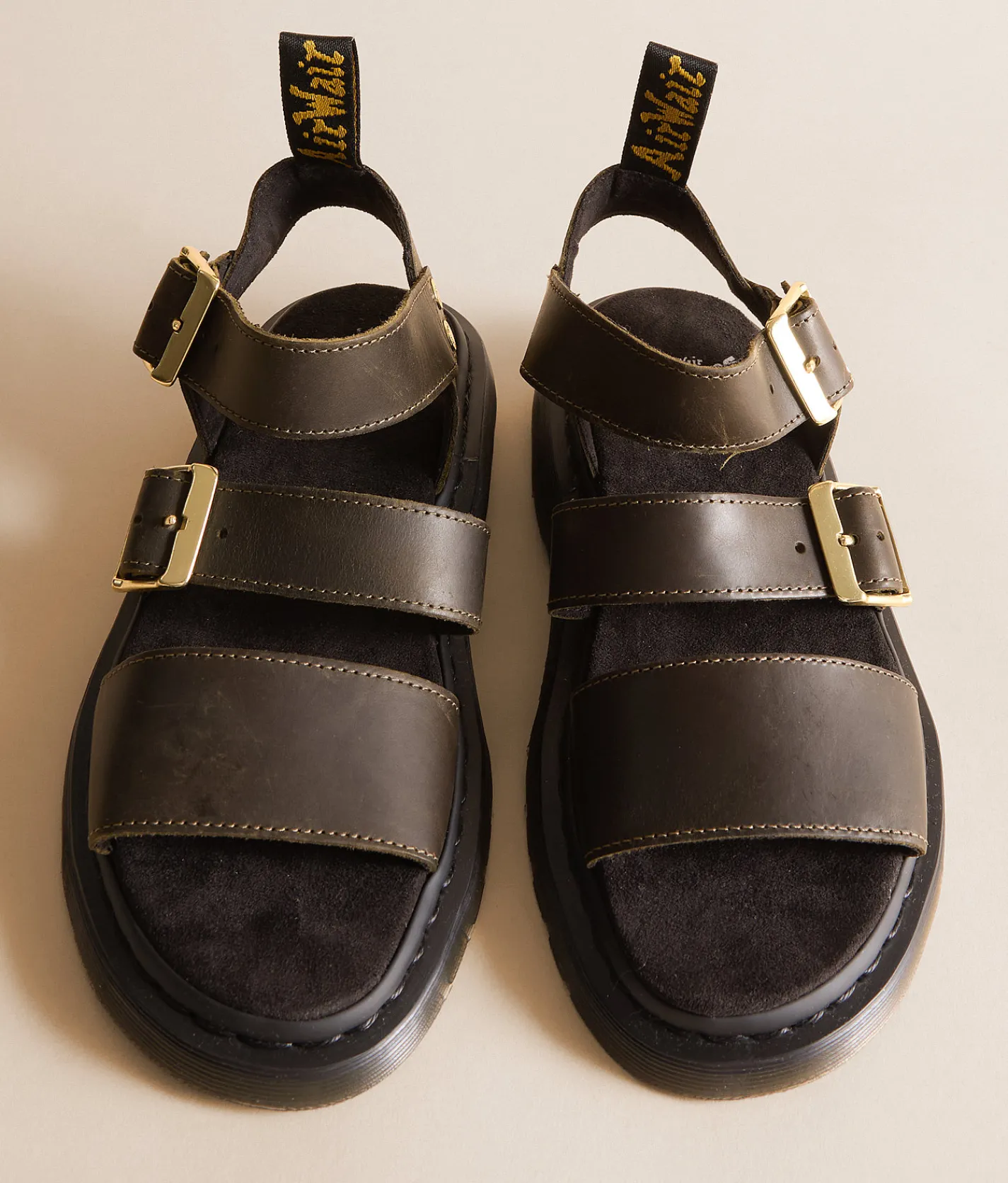 Shoes | Dr. Martens Wyoming Gryphon Leather Sandal Olive