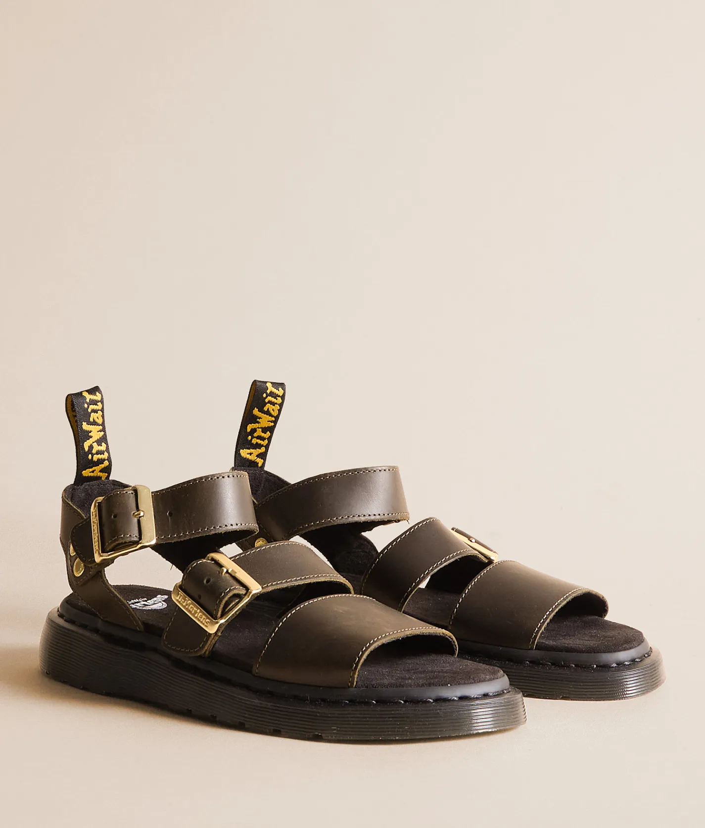 Shoes | Dr. Martens Wyoming Gryphon Leather Sandal Olive